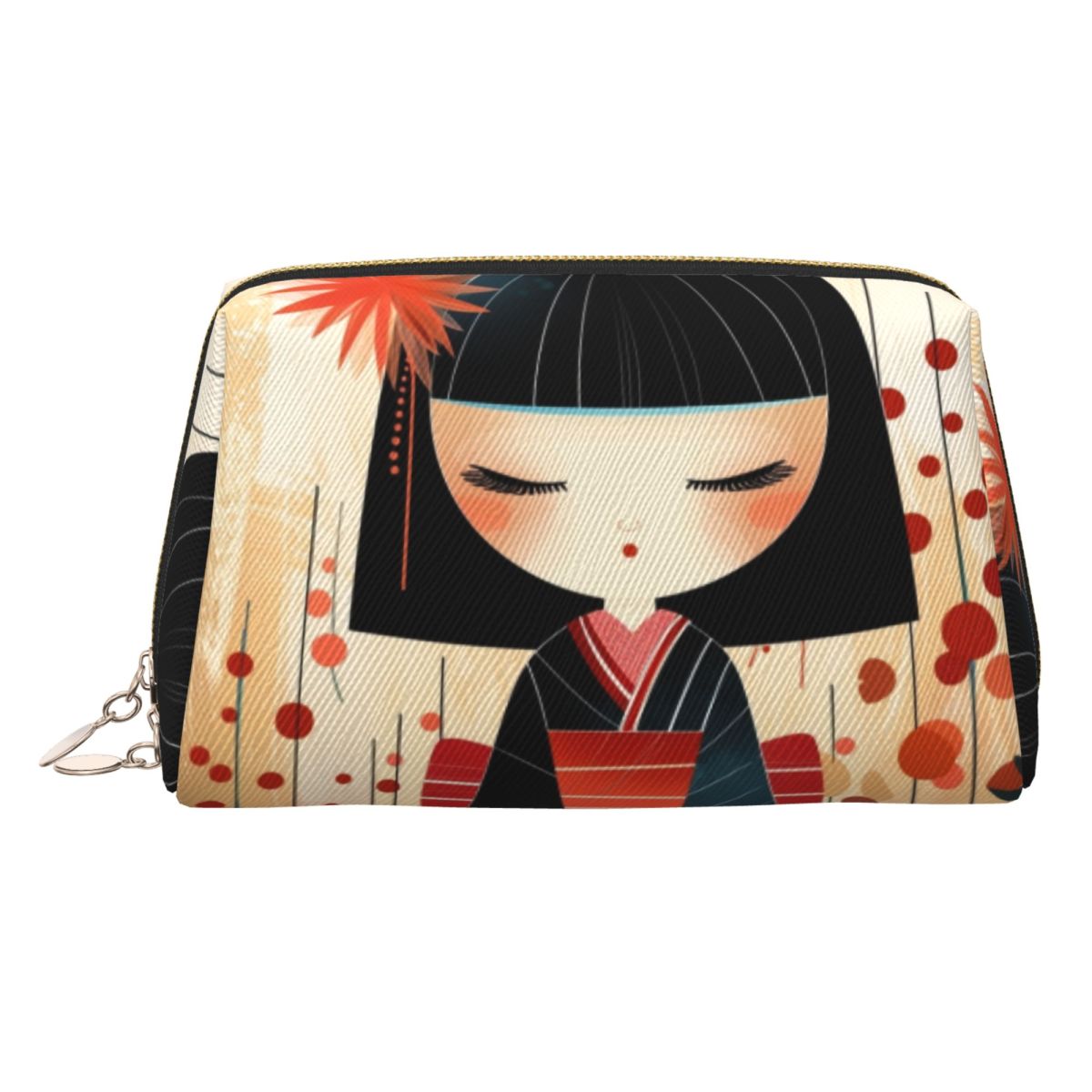 Beauty Makeup Kit For Girls - Personnalisé japonais fille Kimono Kokeshi poupée
