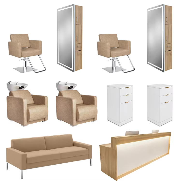 Makeup Beauty Lounge - Ensemble de mobilier de salon de