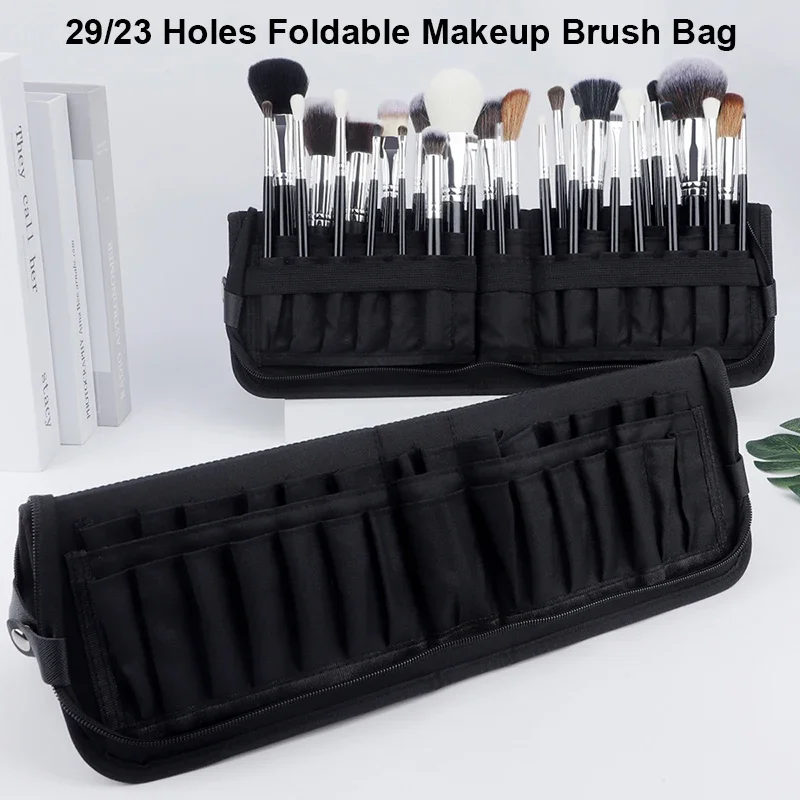 Makeup Beauty Set - 29/23 trous pliable maquillage brosse sac