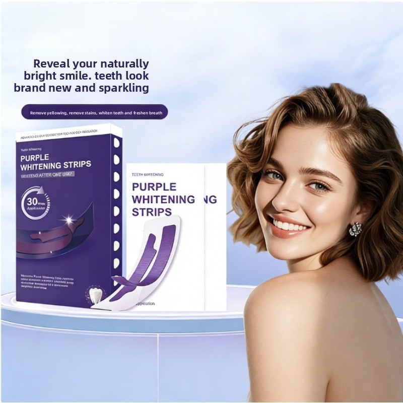 Bandes dentaires sèches V34 vi - Teeth Whitening Strips avis et prix