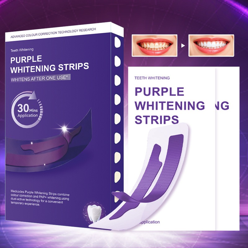 Bandes dentaires sèches V34 vi - Teeth Whitening Strips avis et prix