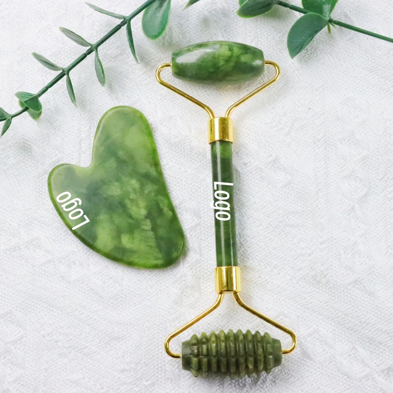 Ensemble de rouleau de massage - Jade Roller Gua Sha avis et prix