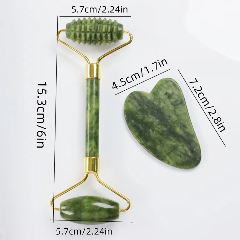 Ensemble de rouleau de massage - Jade Roller Gua Sha avis et prix