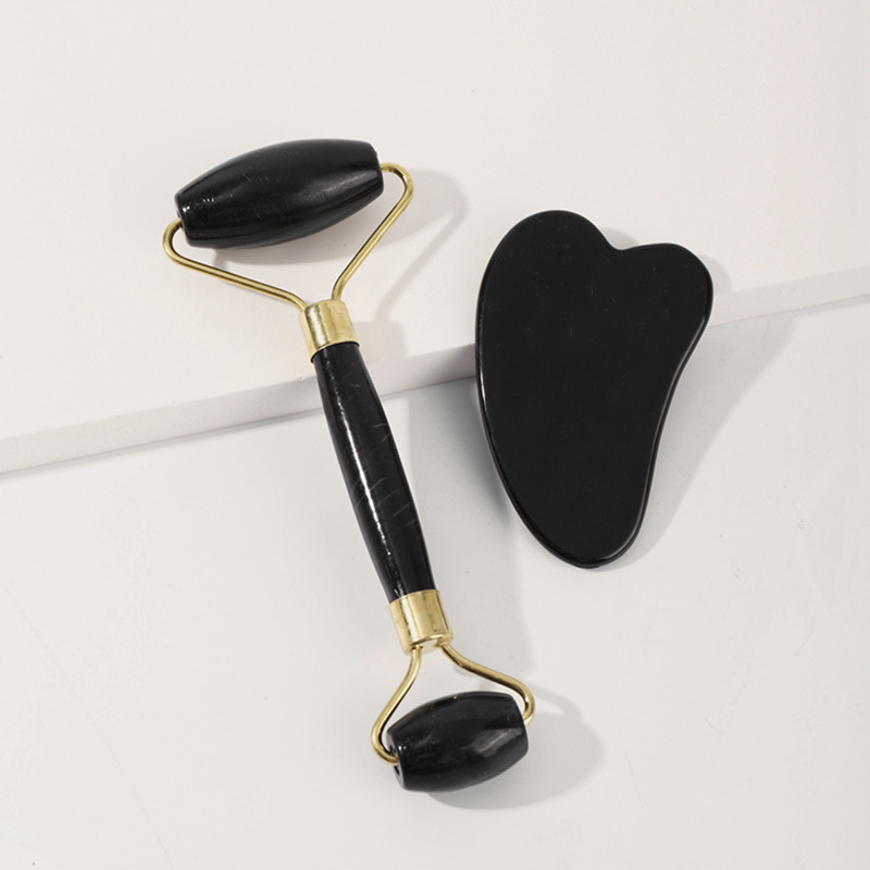 Rouleau de massage facial en j - Jade Roller Gua Sha avis et prix