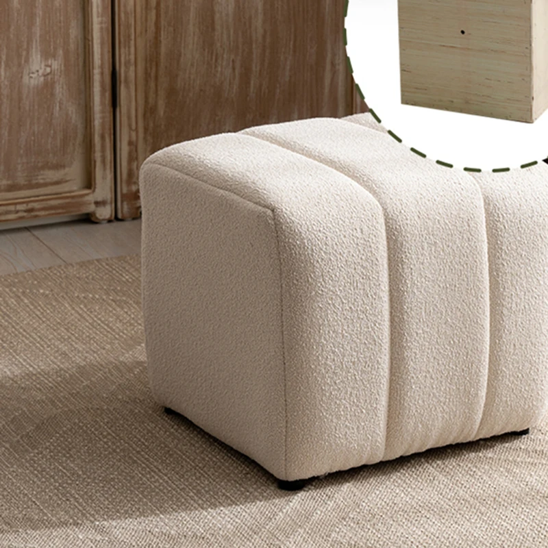 Pouf gris pour couloir, chambr - Makeup Beauty Lounge avis et prix