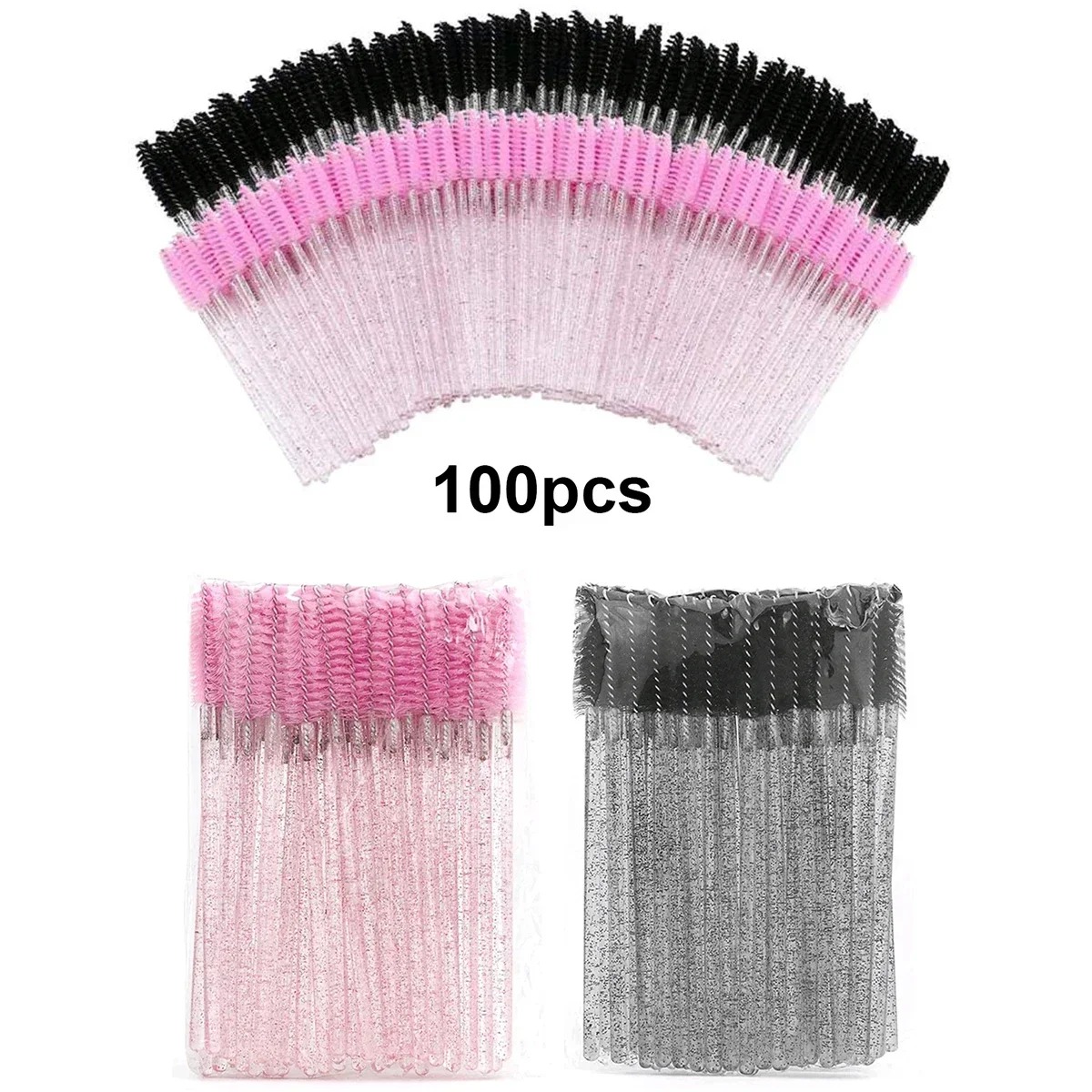 Brosses à cils jetables, 100 p - Beauty Makeup Wholesale avis et prix