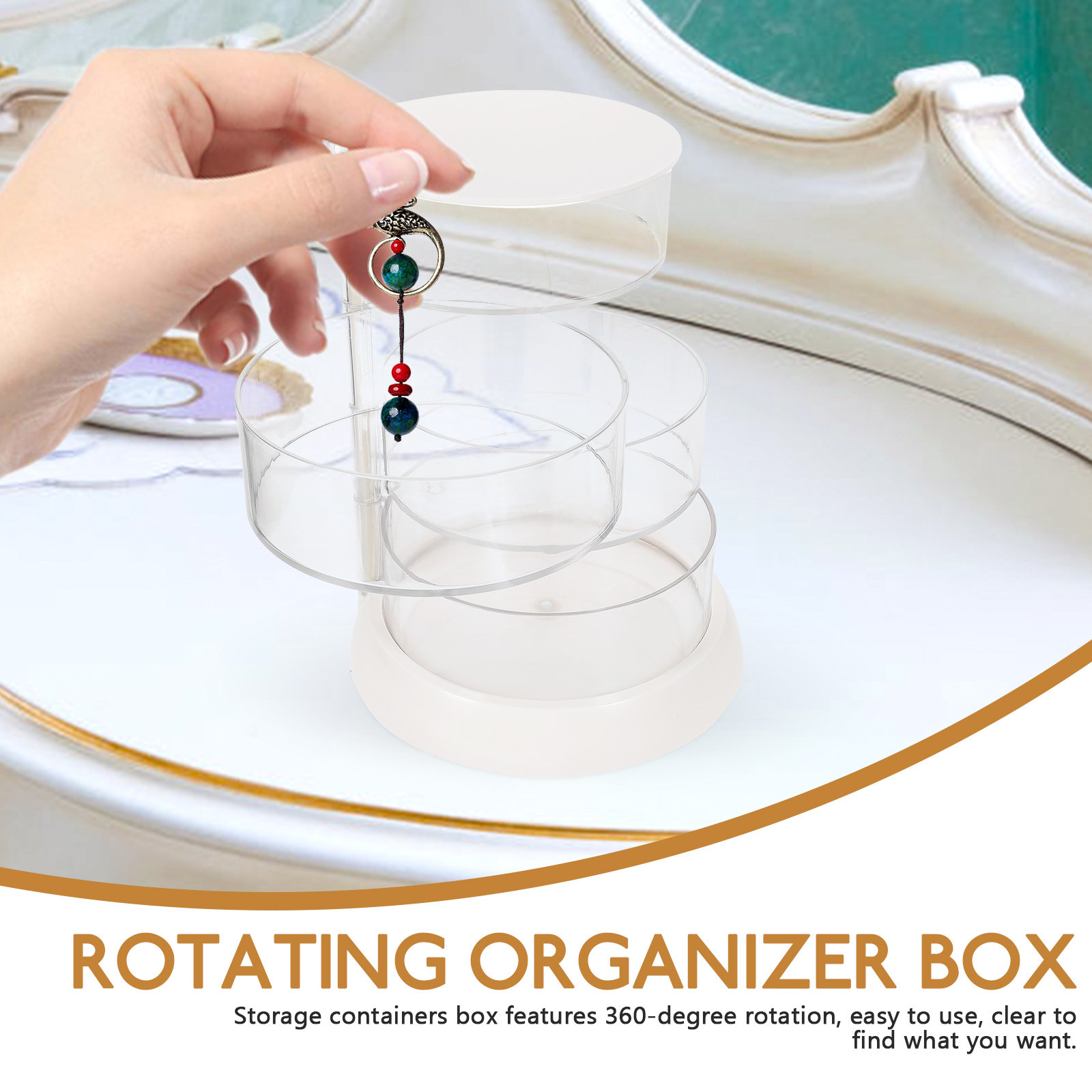 Organisateur de maquillage rot - Beauty Makeup Vanity avis et prix