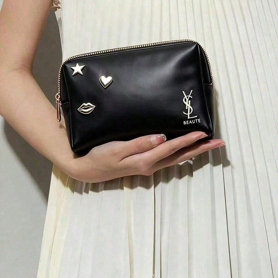Sac à cosmétiques en simili cu - Ysl Beauty Makeup Bag avis et prix