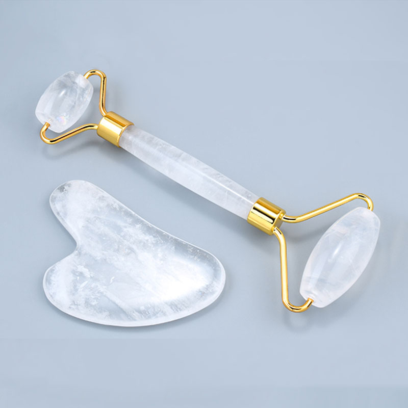 Rouleau de Massage du visage e - Jade Roller Gua Sha avis et prix