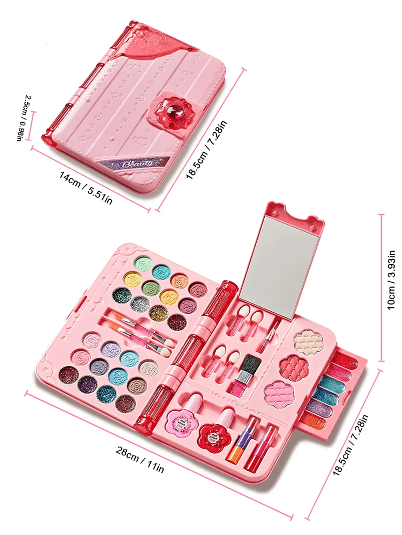 Coffret de Maquillage Lavable  - Beauty Makeup Kit For Girls avis et prix