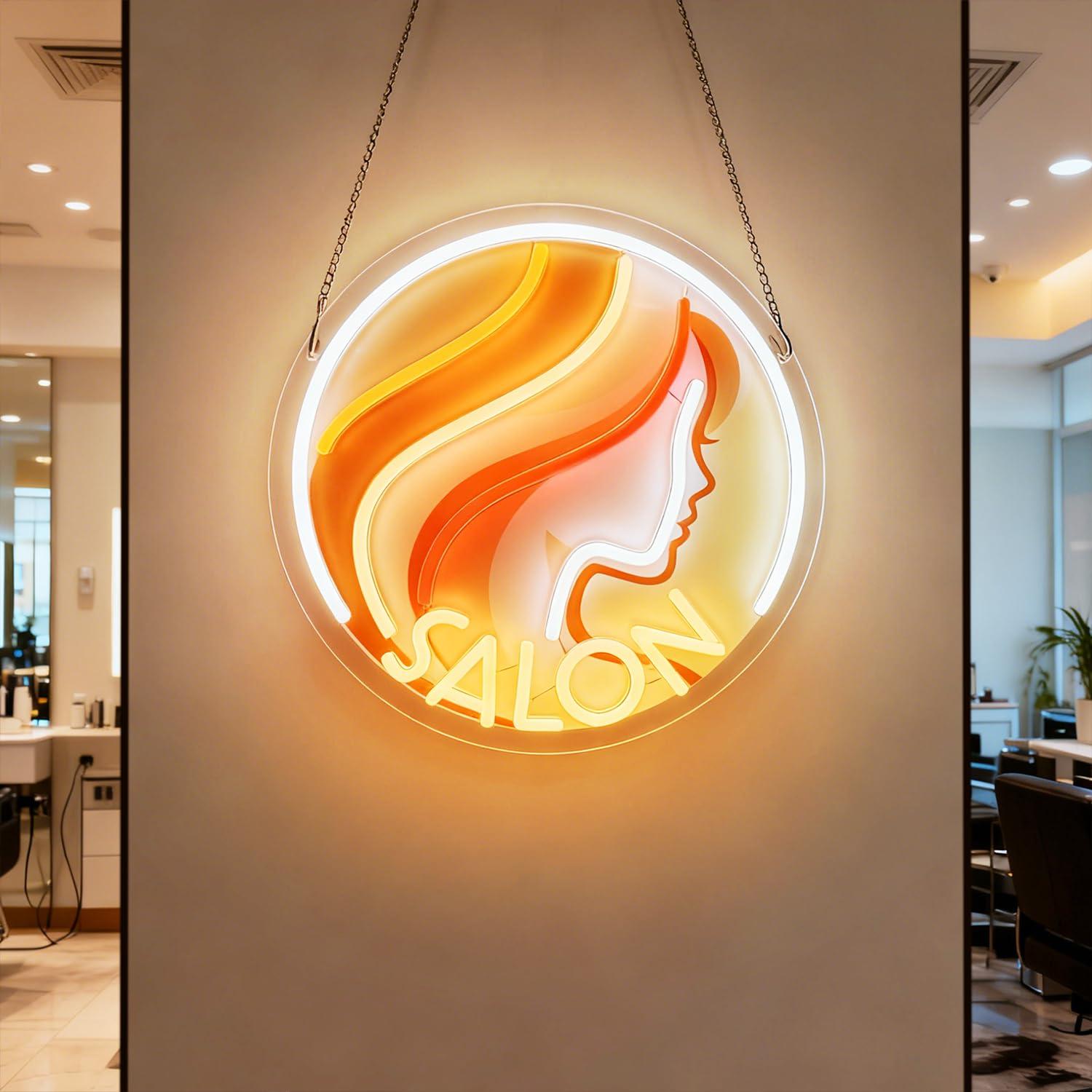 Enseigne néon LED USB à intens - Makeup Beauty Lounge avis et prix