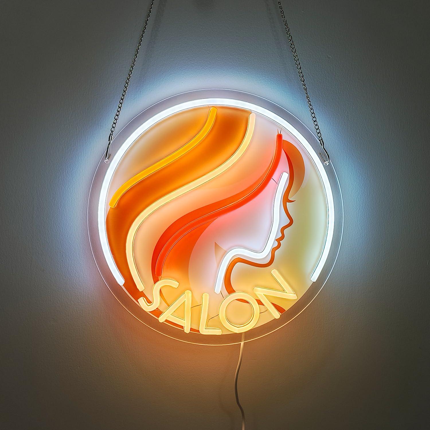 Enseigne néon LED USB à intens - Makeup Beauty Lounge avis et prix